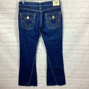 Y2K Vintage True Religion Joey Super T Bootcut Flare Jeans‎ Size 28x31 Low Rise